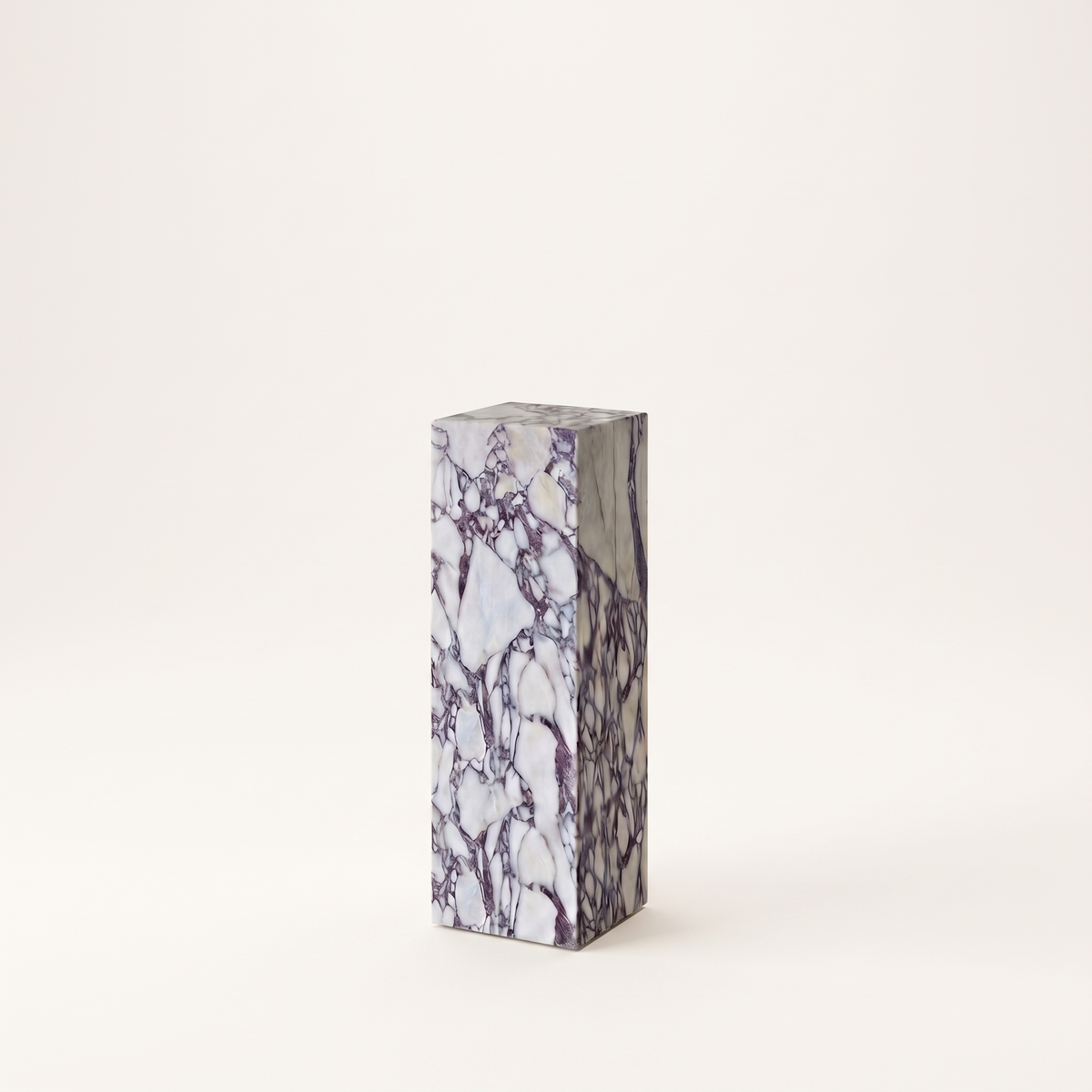 Plinth Tall Calacatta Viola