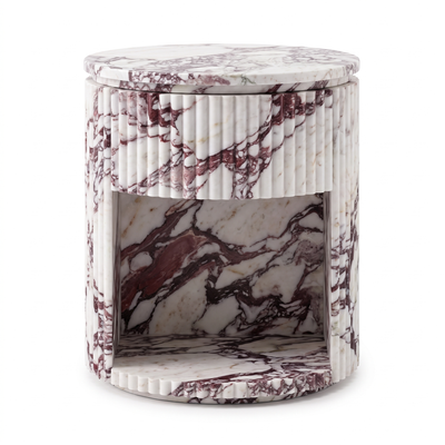 Milo Calacatta Viola Side Table