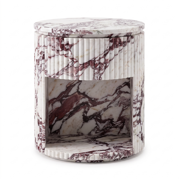 Milo Calacatta Viola Side Table